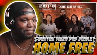 Home Free  Country Fried Pop Medley  Reaction [upl. by Yhprum600]