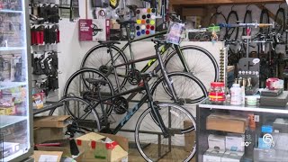 Bicycle industry sees shortage of bikes and parts [upl. by Laenaj]