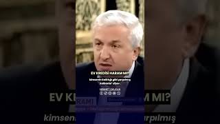 Ev Kredisi Almak Günah Mı Kredi Haram Mıdır Kurana Göre Faiz Nedir Prof Dr Mehmet OKUYAN [upl. by Haleelahk]