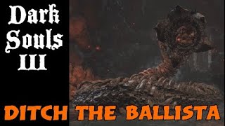 Dark Souls 3  Killing Carthus Sandworm Without The Ballista [upl. by Dlareme]