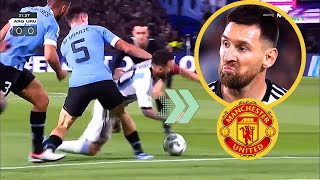 Manuel Ugarte vs Argentina  MAN UNITED TARGET 🎯 Insane Duels with Messi🔥 [upl. by Jt]