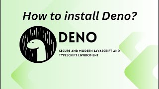 Deno Easy Installation on Windows Quick amp Simple Guide for Beginners  Full Stack Explorers [upl. by Issac]