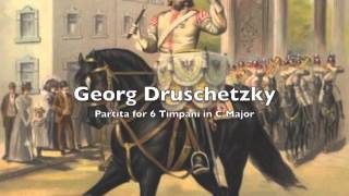 Partita for 6 Timpani in C Major  Georg Druschetzky [upl. by Ellehsat779]