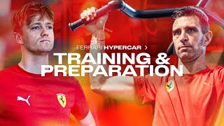 Driver training and preparation  Ferrari Hypercar [upl. by Annirak]