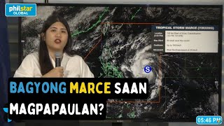 PAGASA Weather Update Bagyong Marce magpapaulan sa Cagayan Isabela at Bicol [upl. by Adabelle605]