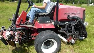 2000 Toro 6700D Reelmaster Fairway Mower w 5325 hours w Peugeot XUD9 Diesel Engine Parts For Sale [upl. by Lonny602]