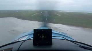 Landing on runway 24 Benbeculawmv [upl. by Lovel]