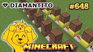 🇪🇸Minecraft 💎 DIAMANTITO tutorial bloque musical [upl. by Alaster]