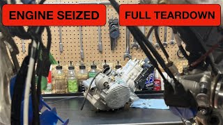 TM 300 Engine Teardown Siezed [upl. by Rea156]