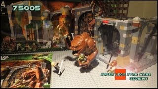 Lego Star Wars 75005 Rancor Pit Review [upl. by Norrat]