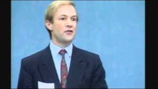 Peter Lilley speech to Tory conference 1992  quotI have a little listquot [upl. by Yrahcaz]