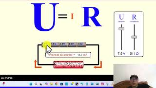 VID 120  La loi dOhm  U  I  R [upl. by Aeresed422]