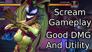 7 Star Scream Gameplay Pretty Good Damage And Okay Utility  Marvel Contest Of Champions [upl. by Leur866]