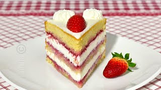 Tort cu mascarpone si fructe  Mascarpone amp fruits cake CC Eng Sub  JamilaCuisine [upl. by Ifill]