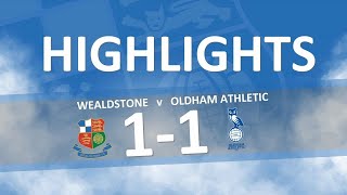 Wealdstone v Oldham Athletic  HIGHLIGHTS  30th September 2023 [upl. by Hsepid126]