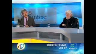 El padre Carlos Novoa y ex Magistrado Carlos Gaviria Debaten Sobre Eutanasia en Dos Puntos [upl. by Etteuqaj]