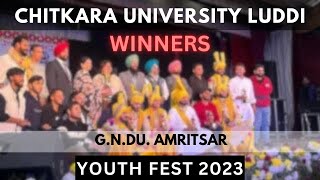 Chitkara University Luddi 1st Runner Up  Punjab State Intervarsity 2023GNDU Amritsar [upl. by Scammon26]