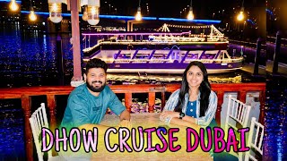 BOOK YOUR DHOW CRUISE🚢Dubai’s Nightlife Paradise 🌃 [upl. by Roose790]