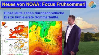 Neues von NOAA EinzelMonate bis Juli amp Sommer gesamt Focus Frühsommer mit Wetterlagen JuniJuli [upl. by Proulx]