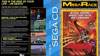 Sega CD Mega CD  MegaRace  Gameplay sega segacd megacd racinggames fmv race racer [upl. by Onez]