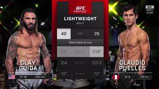 Clay Guida vs Claudio Puelles Fight Highlights [upl. by Talley142]