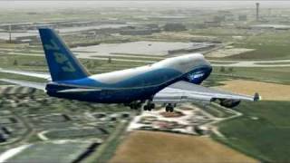 Airbus vs Boeing  an FS2004 movie [upl. by Dail]