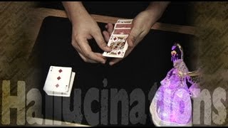 World Best Card Trick Revealed Hallucinations [upl. by Nyad]