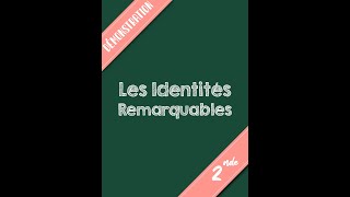 2nde  Les Identités Remarquables  Démonstrations [upl. by Athalee]