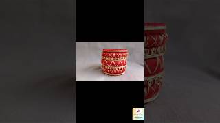 Saree matching Bangles making idea at home bangles saree matching [upl. by Ettezoj]