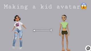 How to make a kid avatar on imvu [upl. by Dawkins]