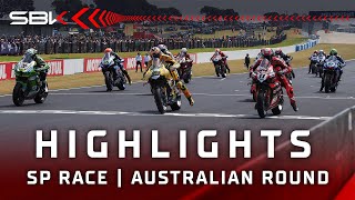 FULL HIGHLIGHTS Superpole Race at Phillip Island 💪  2024 AustralianWorldSBK 🇦🇺 [upl. by Enilav]