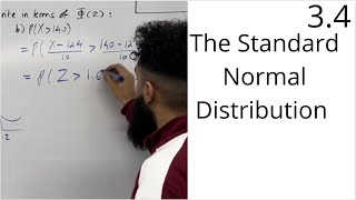 Edexcel A Level Maths 34 The Standard Normal Distribution [upl. by Tareyn779]