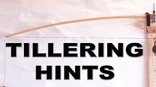 HOW TO MAKE A LONGBOW Tillering TIPS when to brace the bow [upl. by Anade]