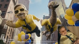 Liberty Mutual Commercial 2024 LiMu Emu and Doug Weird Dream Ad Review [upl. by Keryt]