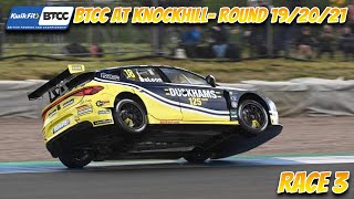 BTCC 2024 at Knockhill  Race 3  ROUND 21 [upl. by Zacarias]