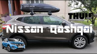 Thule Wingbar Evo Roof rack Nissan Qashqai [upl. by Darsie319]