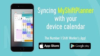 Syncing MyShiftPlanner with your Device Calendar [upl. by Renferd]