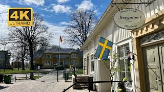 Kungsbacka Sweden  4K City Walk  Spring Morning [upl. by Alguire]