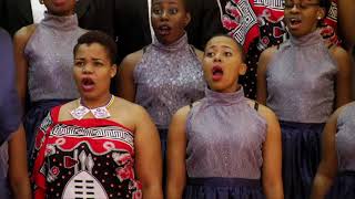 Royal Swaziland Police Choir  Halala Ngwane Standard Bank 2018 [upl. by Igig]