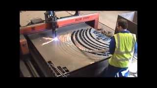 AJS Profiles Steel Profiling Video [upl. by Anneirb]