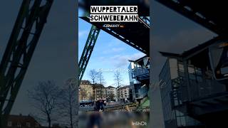 Wuppertaler Schwebebahn  Wuppertal Hanging Train  Germany 🇩🇪 Deutschland wuppertal schwebebahn [upl. by Aciraj651]