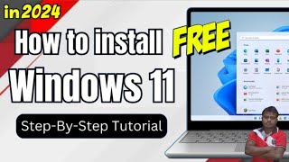 windows 11 installation step by step  How to Install Windows 11 in 2024 [upl. by Ahsrats421]