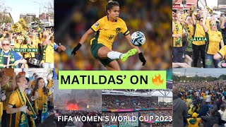 Team Matildas 🇦🇺 on🔥🔥 vs France  Women’s World Cup Quarterfinals Highlights [upl. by Atem411]