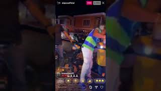 Ala Jaza LIVE Concierto desde un vehículo rodante para llevar felicidad a las calle de Ciudad [upl. by Attenauq332]