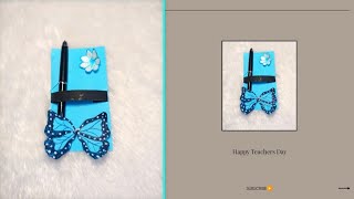 Teachers day card 😱DIY teachers day greeting card Easy handmade teachers day card 2024 [upl. by Aticnemrac]