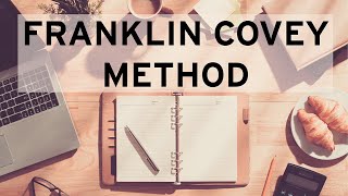 Franklin Covey Planner StepbyStep to Define Values Set Goals and Prioritize Tasks [upl. by Musetta]