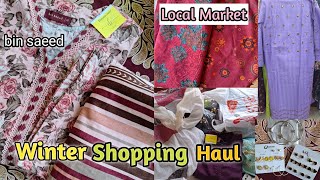 Winter Shopping From Local Market Affordable And Beautiful Prints [upl. by Seumas]