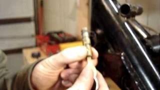 BMW R90S Steering Head Lock Cylinder Removal [upl. by Madelena]