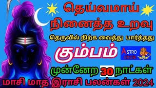 Kumbam  மாசி மாத ராசிபலன் 2024  கும்பம்  Maasi matha rasi palan  Tamil month rasi palan [upl. by Elsie]