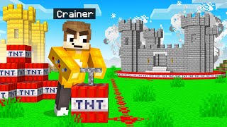 1000 TNT vs Our Minecraft World Cherry Island [upl. by Garett676]